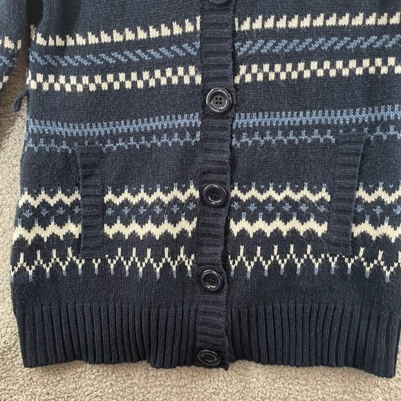 Great Northwest Women's Vintage Cardigan  Blue Knit Sweater Size Large - Picture 3 of 8